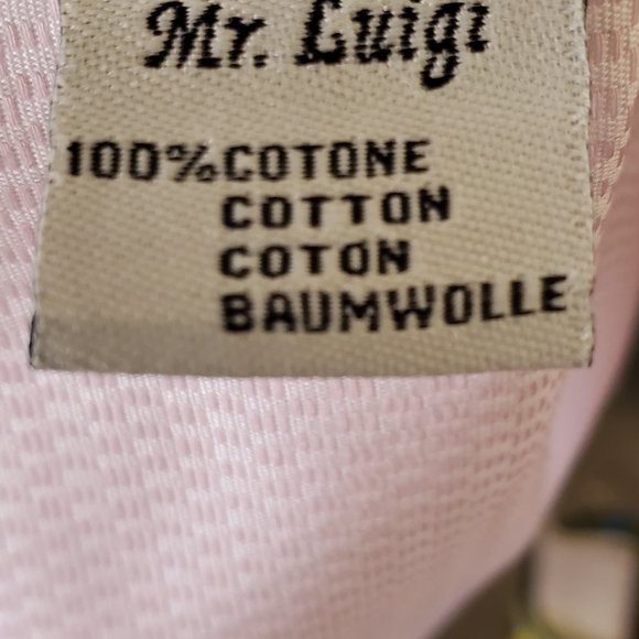 Men Shirt - 44 x 17.5- Light Pink - Picture 3 of 10